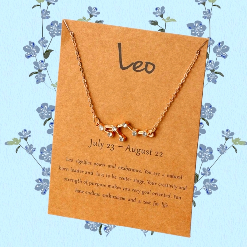 Leo Zodiac Necklace